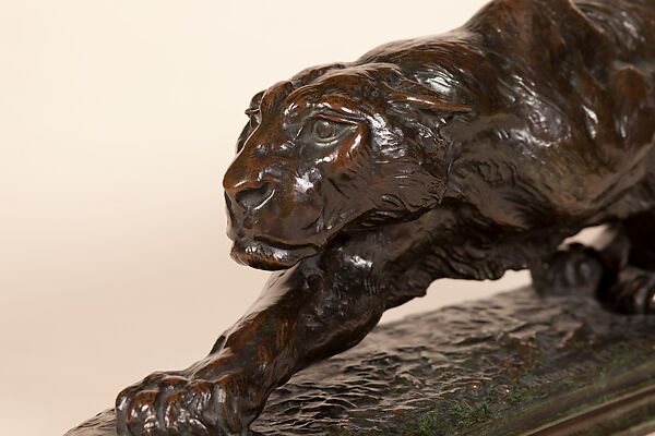 Stalking Panther, Alexander Phimister Proctor (American, Bosanquet, Ontario 1860–1950 Palo Alto, California), Bronze, American