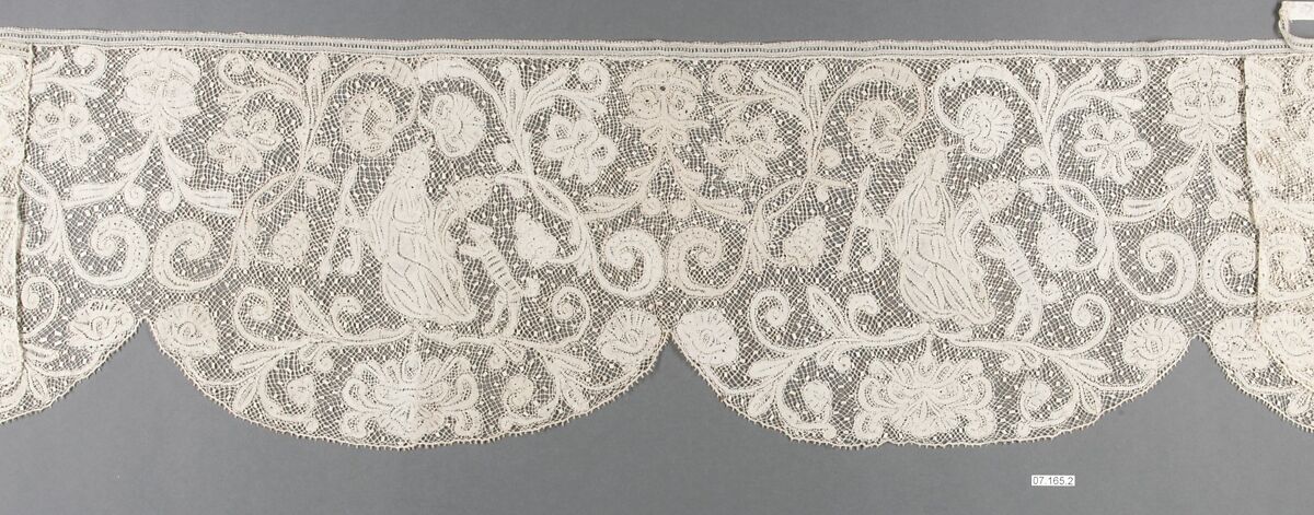 Fragment, Bobbin lace, Flemish