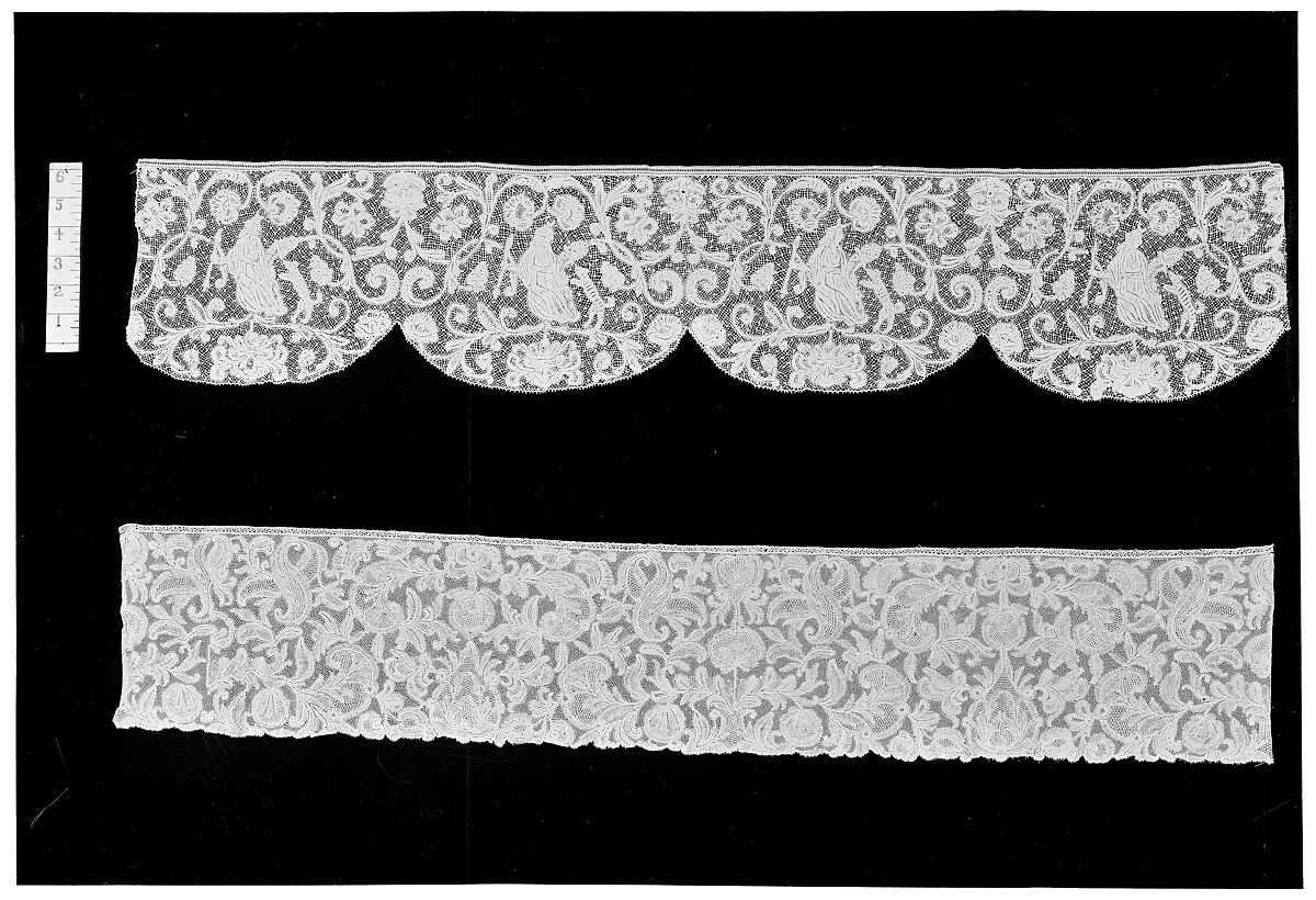 Fragment, Bobbin lace, Flemish