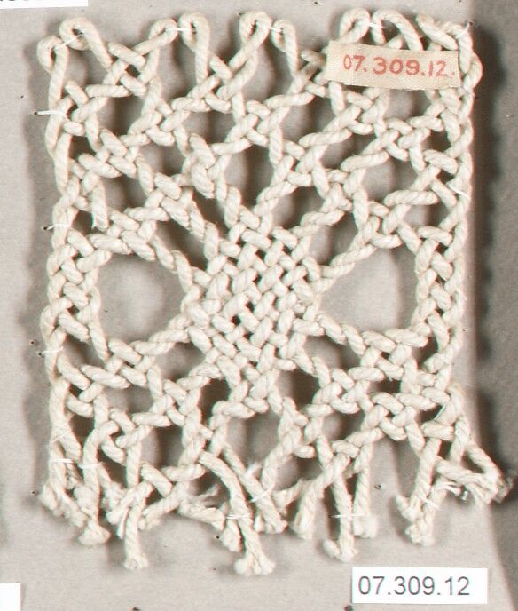 Example of lace stitch, Irish 