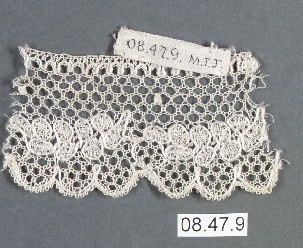Fragment, Bobbin lace, Swedish