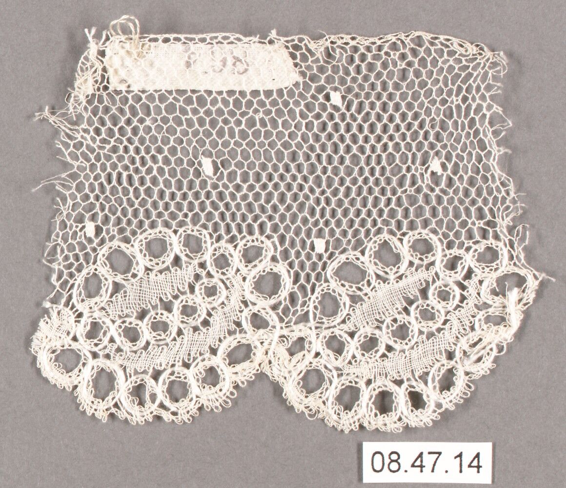 Fragment, Bobbin lace, Swedish 