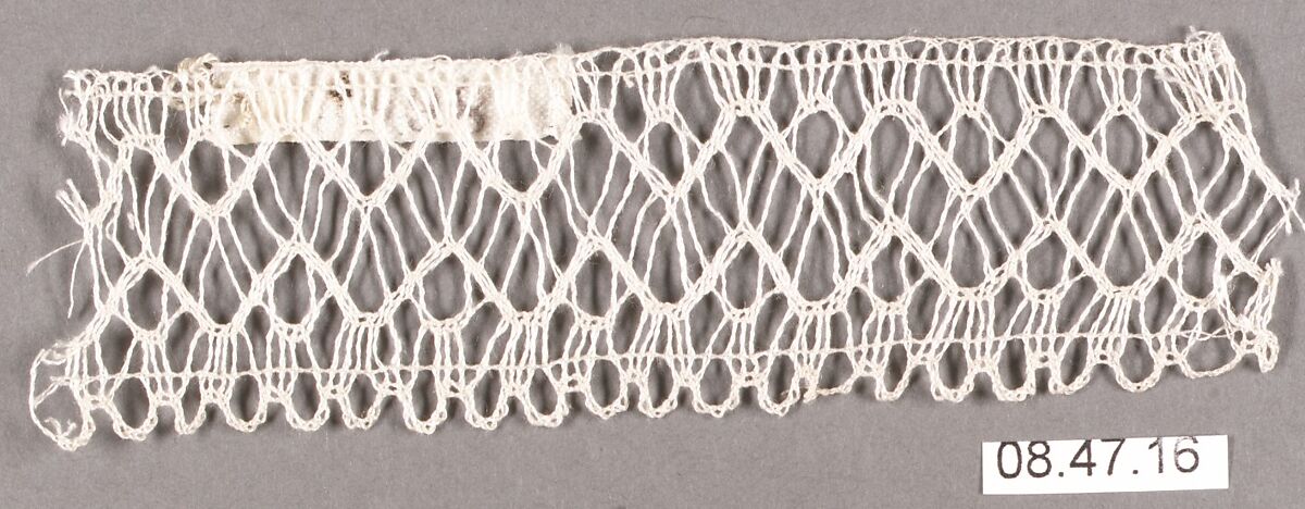 Fragment, Bobbin lace, Swedish (Rattvik) (Dalarna) 