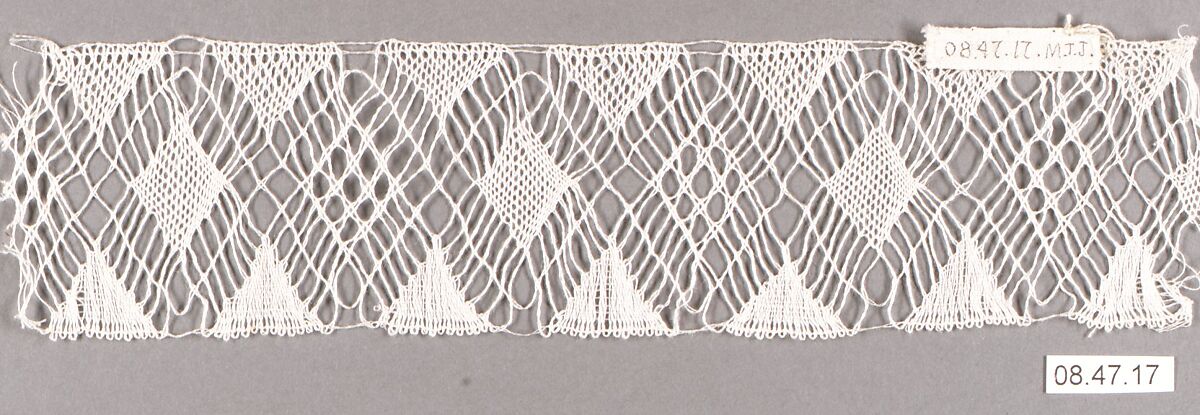 Fragment, Bobbin lace, Swedish (Rättvik) (Dalarna) 