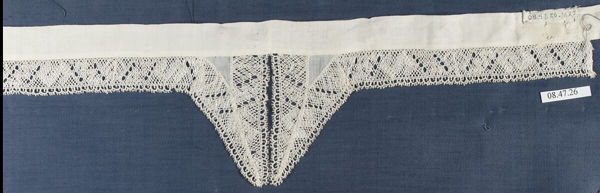 Collar, Bobbin lace, Swedish, Skane 