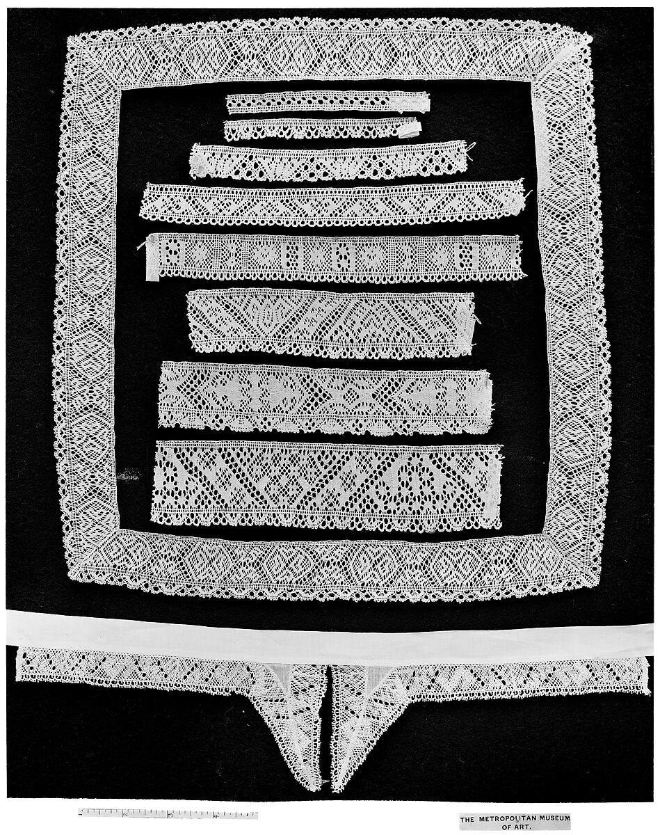 Collar, Bobbin lace, Swedish, Skane