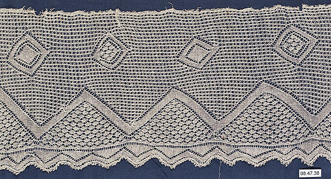 Edging, Knitted lace, Italian 