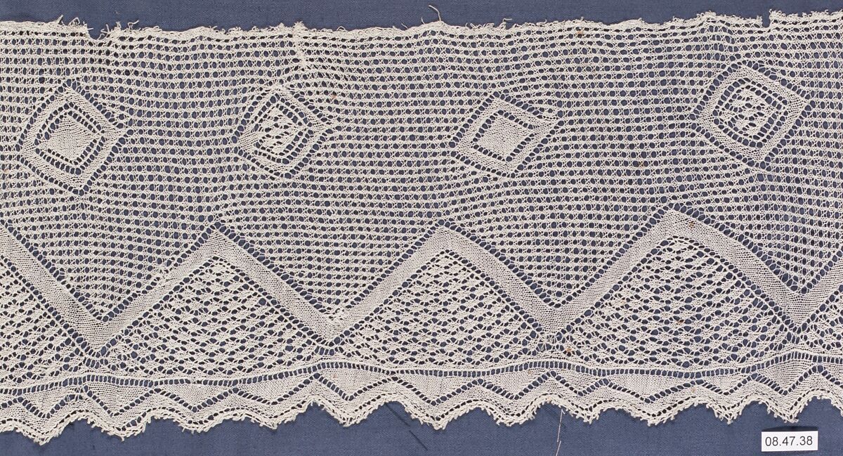 Edging, Knitted lace, Italian