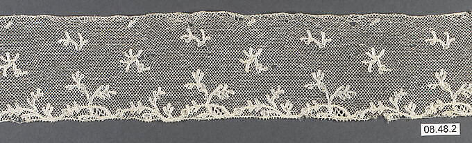 Edging, Bobbin lace, French, Lille 