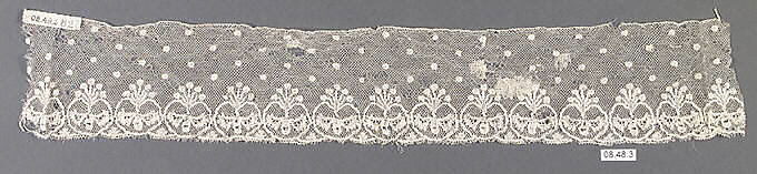 Edging, Bobbin lace, French, Lille 