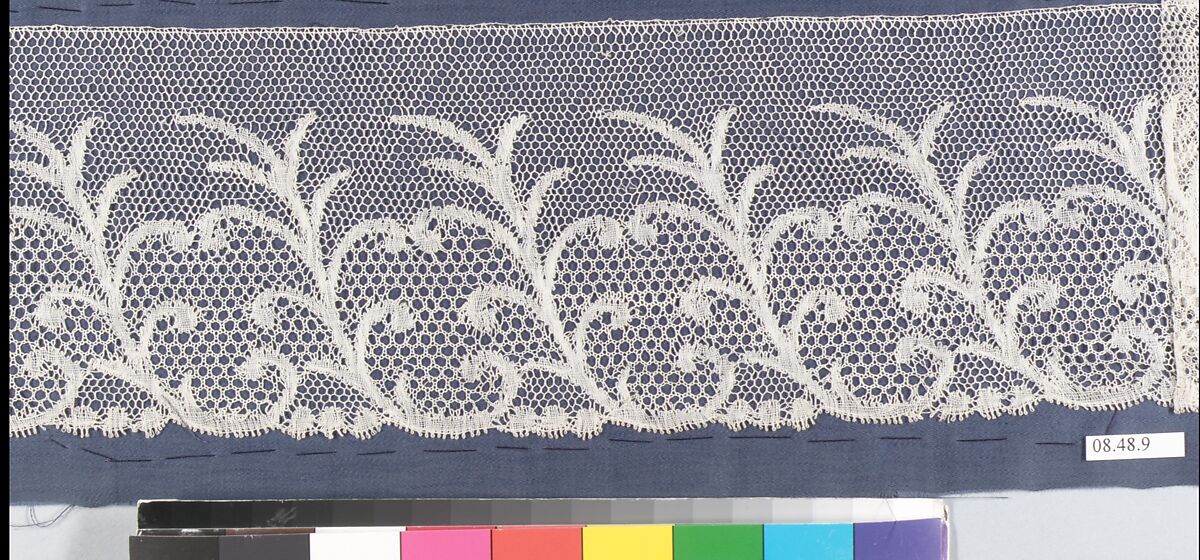 Edging, Bobbin lace, French, La Chaise-Dieu 