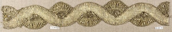 Fragment, Metal thread, French