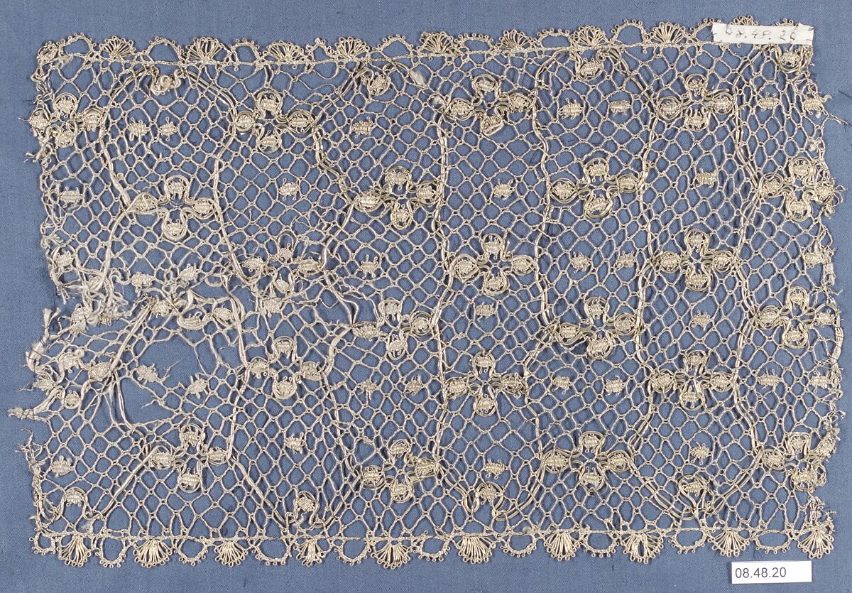 Fragment, Bobbin lace, French