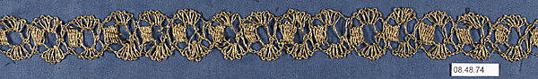 Fragment, Metal thread, French 