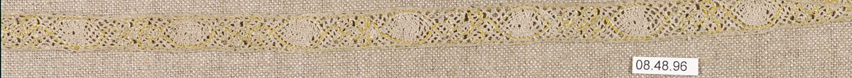 Insertion, Silk, bobbin lace, Hungarian-Slovak