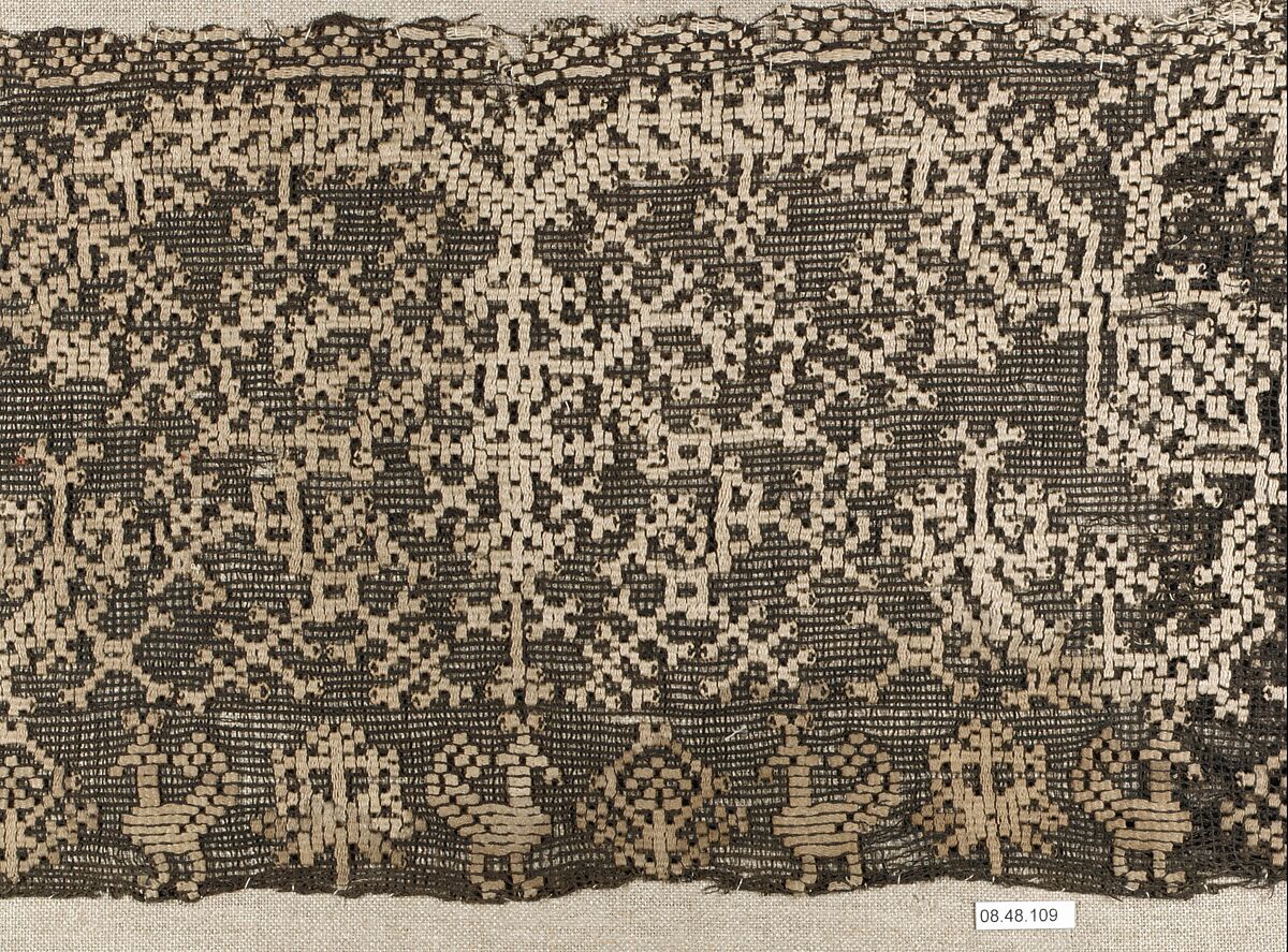 Fragment, Embroidered net, buratto, punto à rammendo, Italian