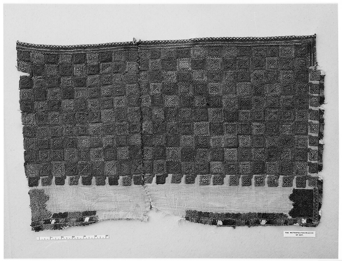 Sleeve, Silk on silk, Greek Islands, Southern Sporades, Karpathos