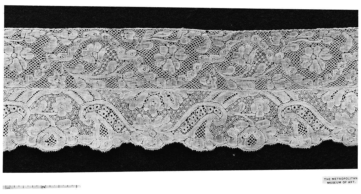 Border, Bobbin lace, Flemish, Mechlin