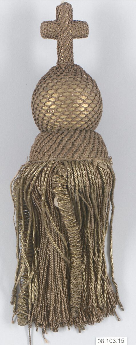 Tassel, Metal thread, French 