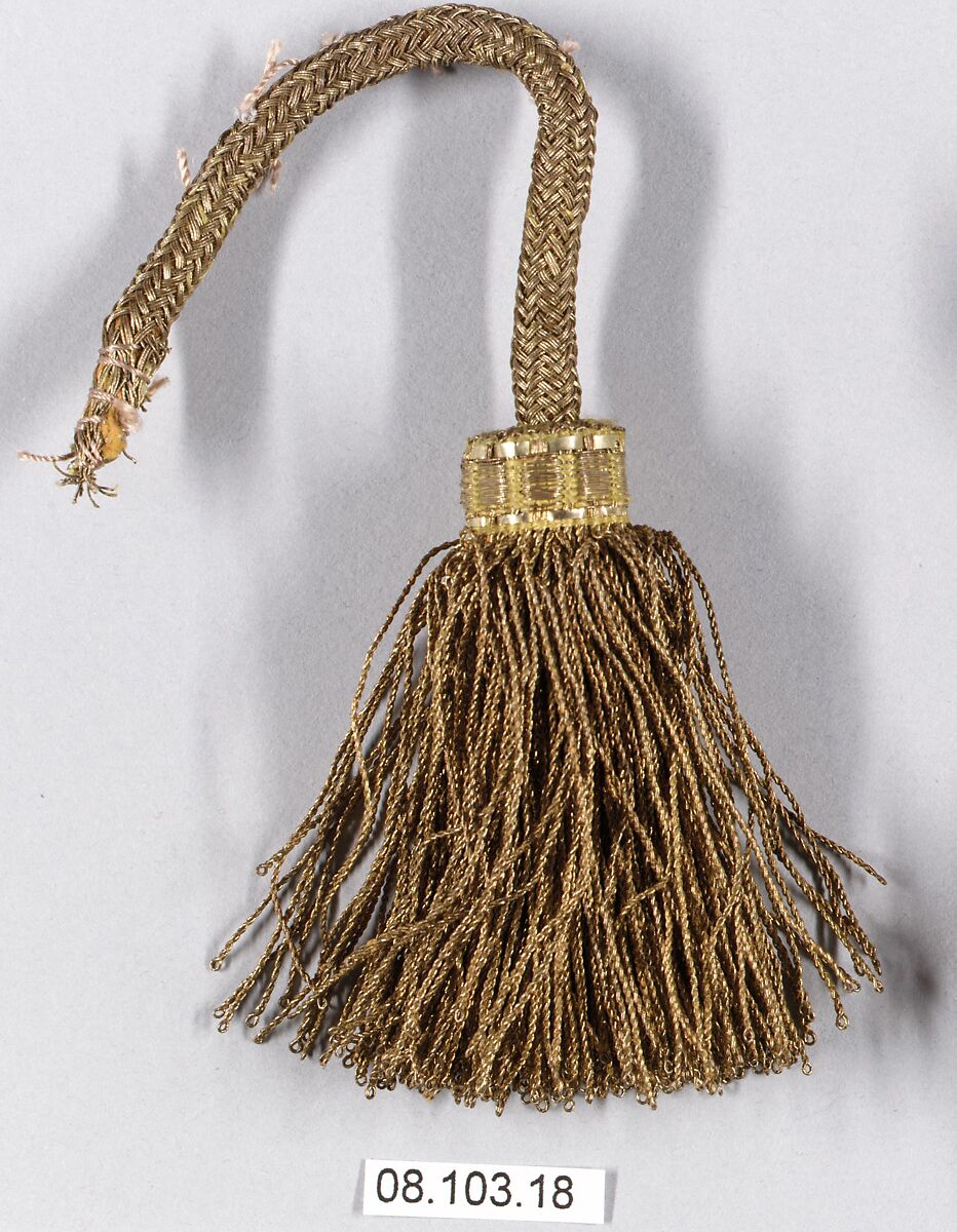 Tassel, Metal thread, French 