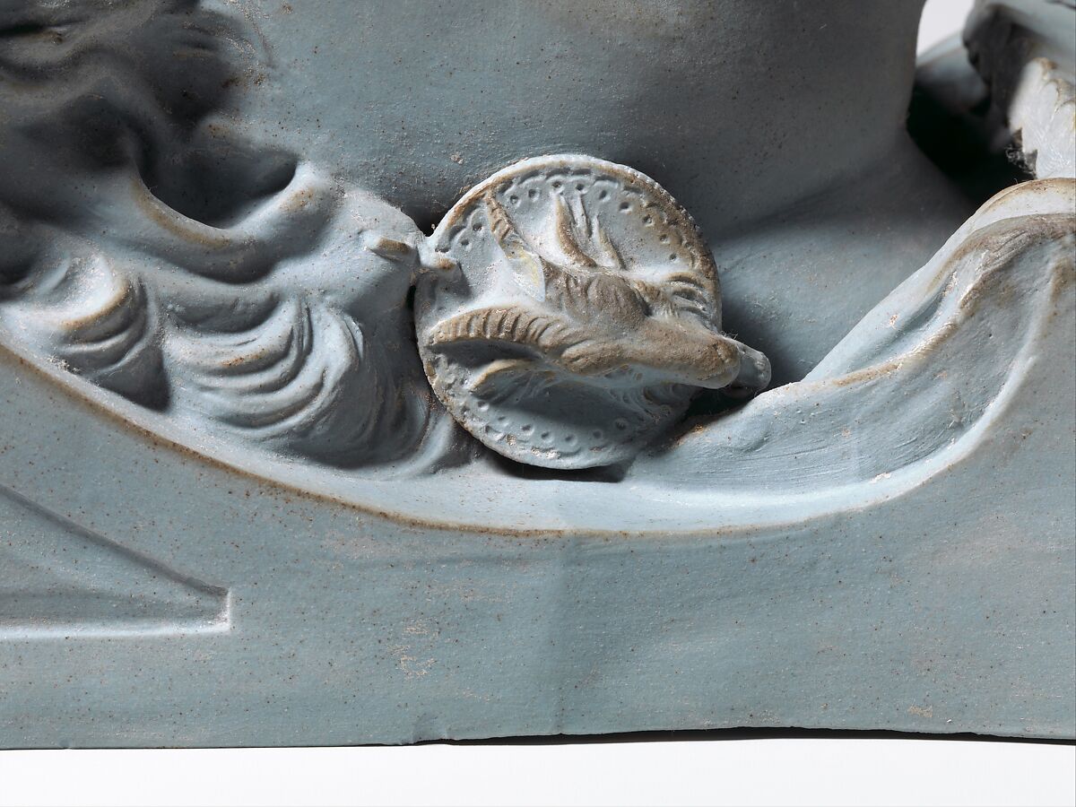 Bracket, Ott and Brewer (American, Trenton, New Jersey, 1871–1893), colored parian porcelain, American