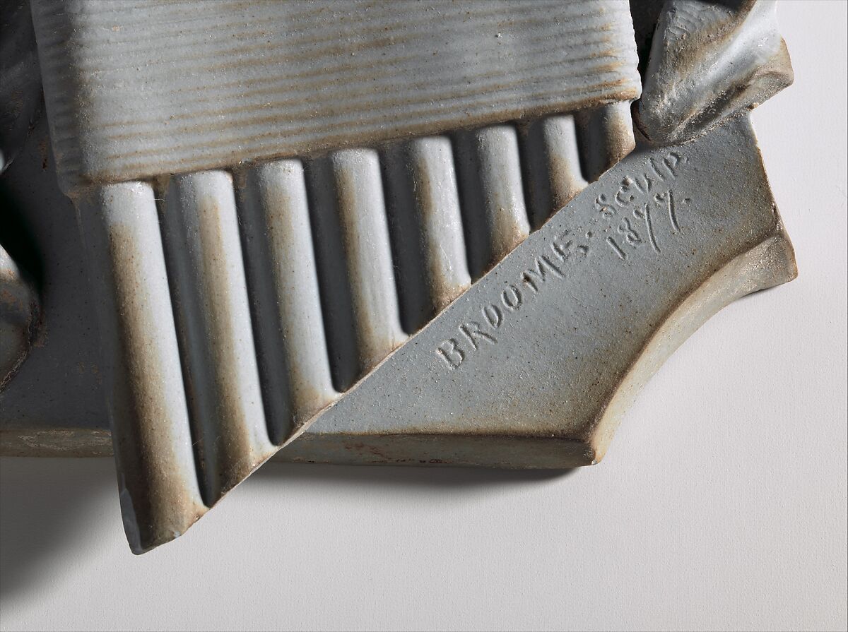 Bracket, Ott and Brewer (American, Trenton, New Jersey, 1871–1893), colored parian porcelain, American