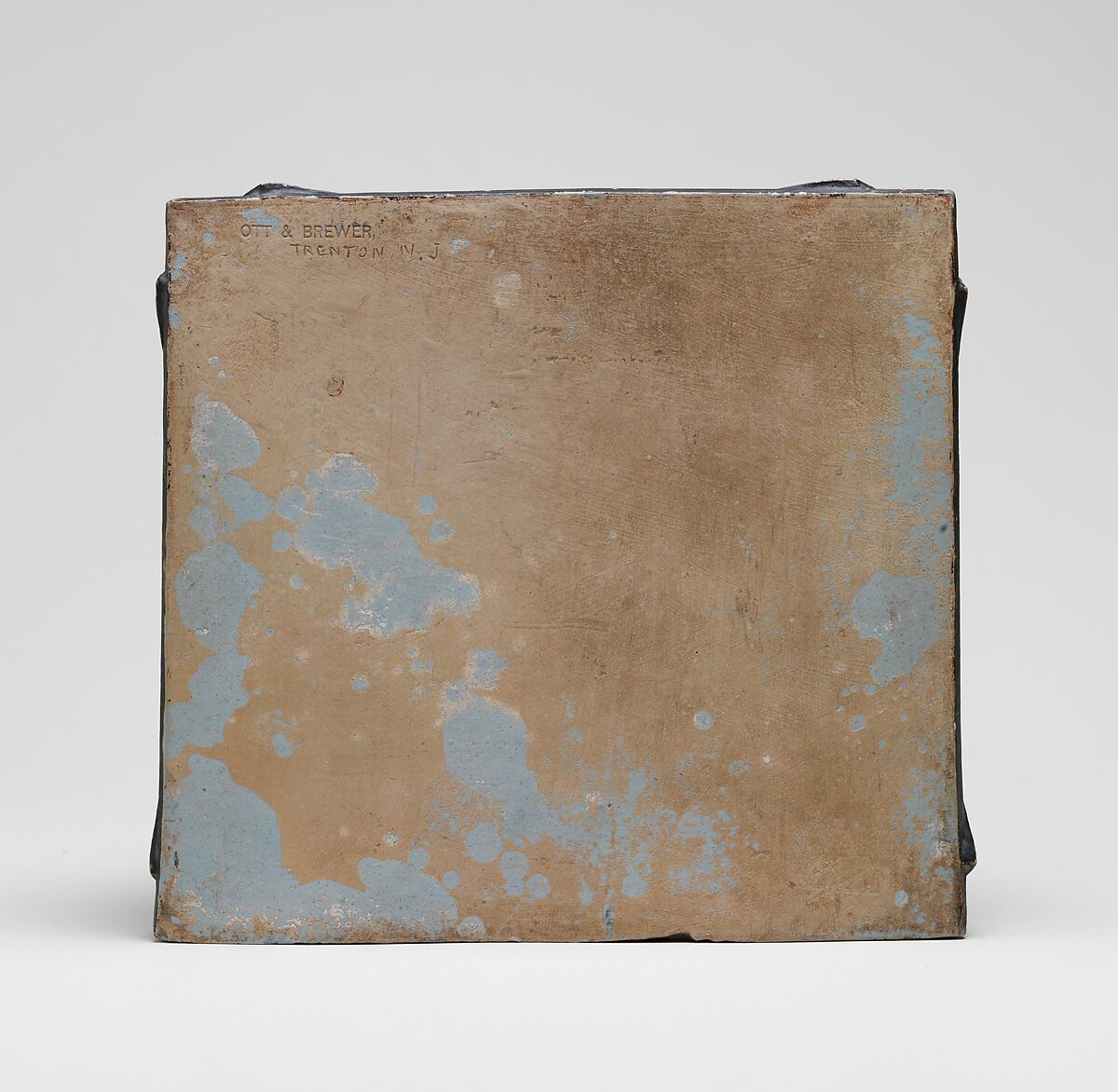 Bracket, Ott and Brewer (American, Trenton, New Jersey, 1871–1893), colored parian porcelain, American