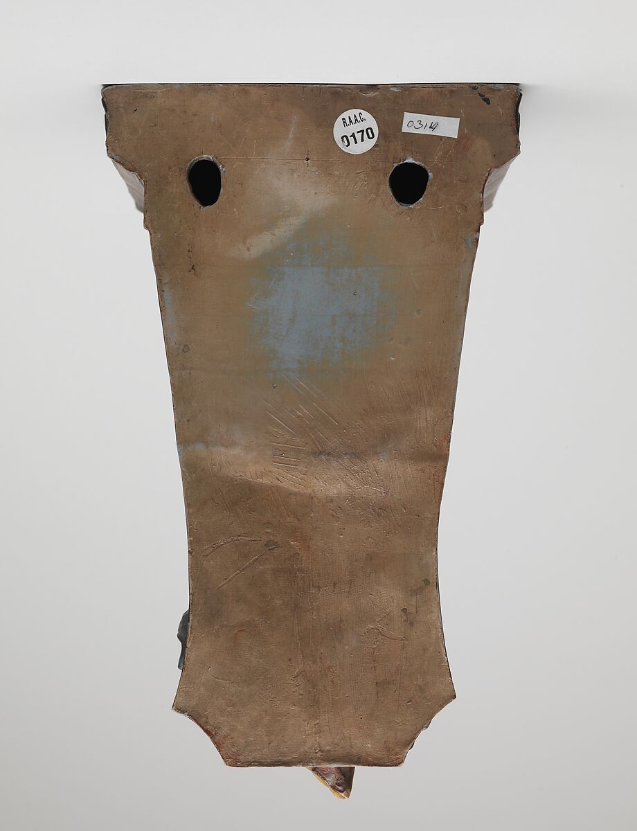 Bracket, Ott and Brewer (American, Trenton, New Jersey, 1871–1893), colored parian porcelain, American