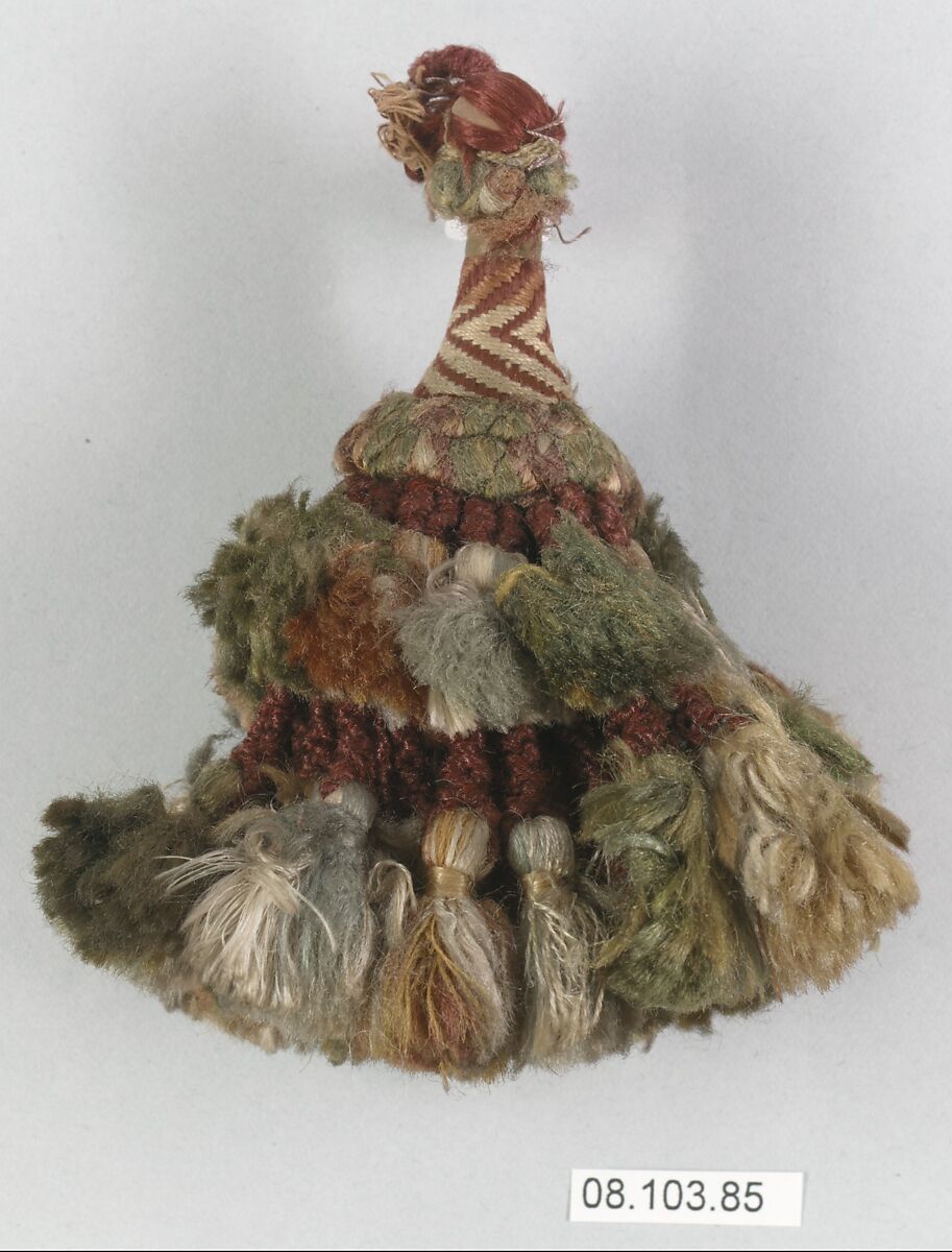 Tassel, Wool and silk, French 