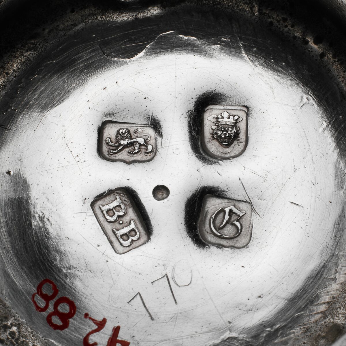 Coffeepot, Benjamin Brewood II (active from 1755), Silver, British