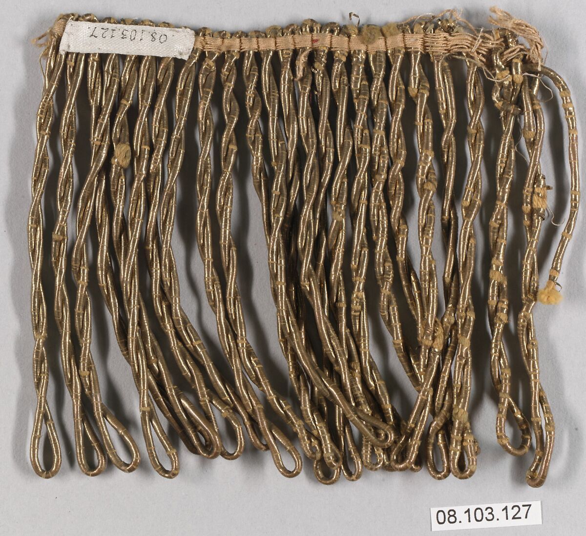 Fringe, Silk, probably European 