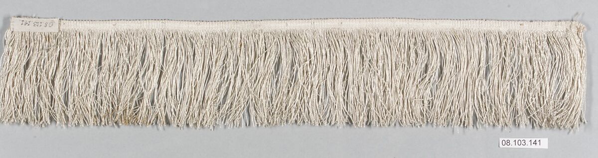 Fringe, Silk, probably European 