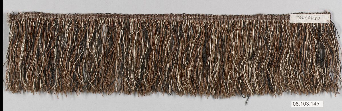 Fringe, Silk, probabaly European 