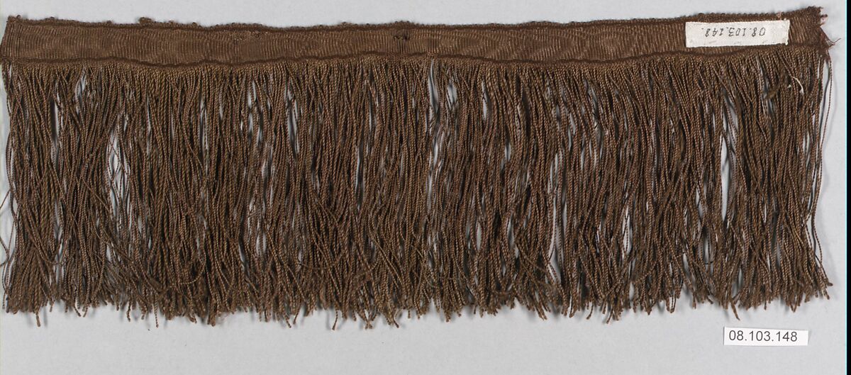 Fringe, Silk, probably European 