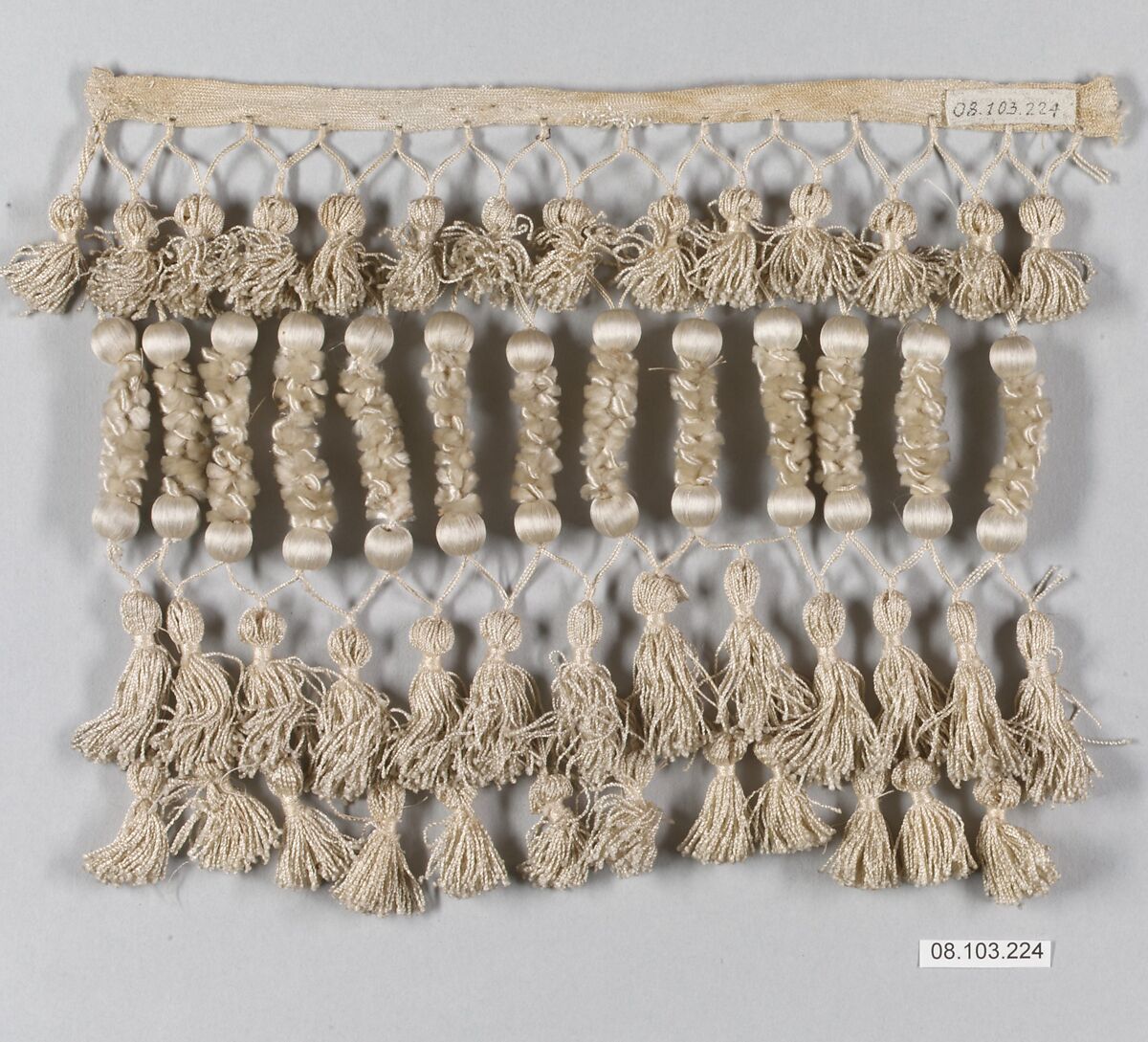 Fringe, Silk and chenille, European 