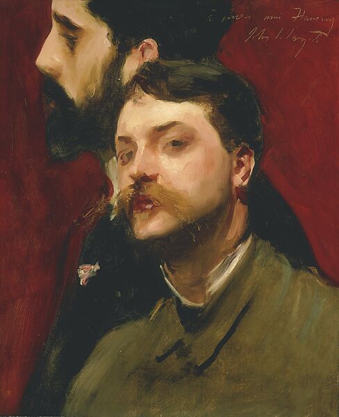 François Flameng and Paul Helleu, John Singer Sargent (American, Florence 1856–1925 London), Oil on canvas, American 