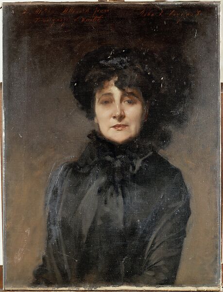 Madame Allouard-Jouan, John Singer Sargent (American, Florence 1856–1925 London), Oil on canvas, American 