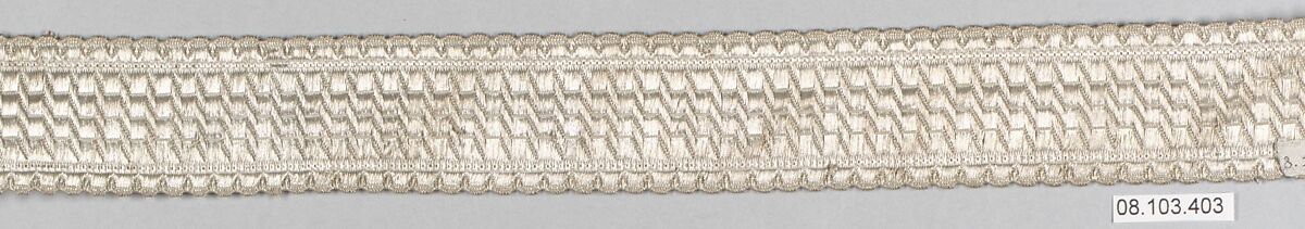 Galloon, Metal thread, French 