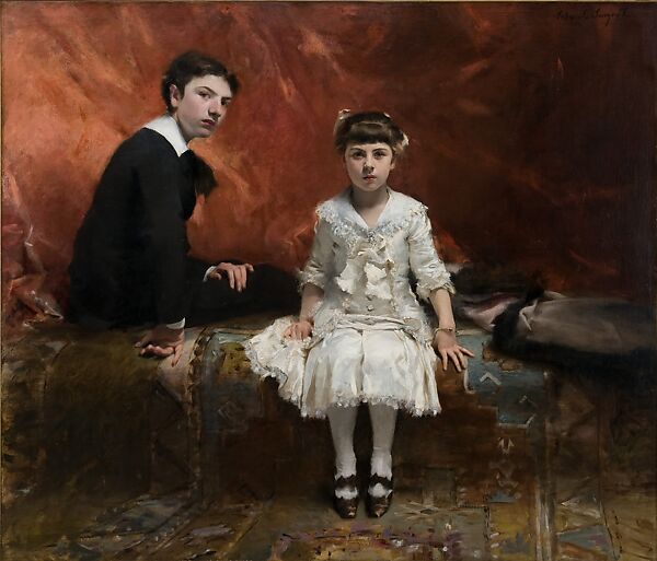 Pailleron Children, John Singer Sargent (American, Florence 1856–1925 London), Oil on canvas, American 