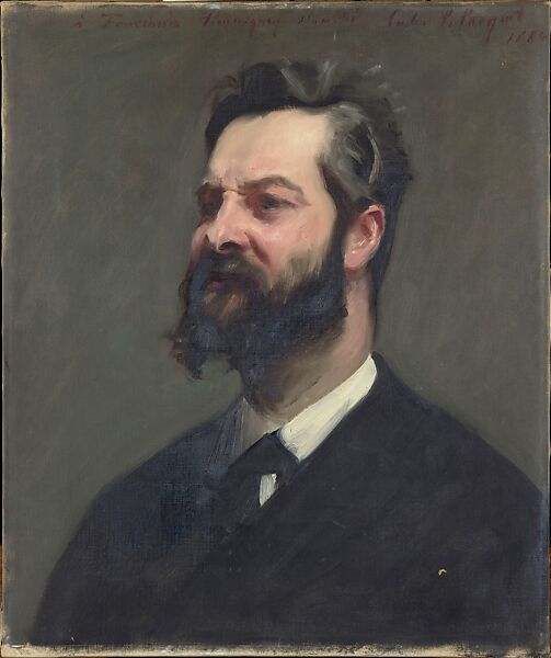 Louis de Fourcaud, John Singer Sargent (American, Florence 1856–1925 London), Oil on canvas, American 