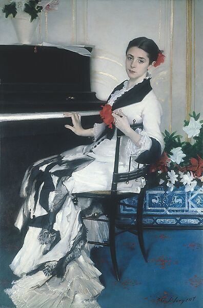 Madame Ramón Subercaseaux, John Singer Sargent (American, Florence 1856–1925 London), Oil on canvas, American 