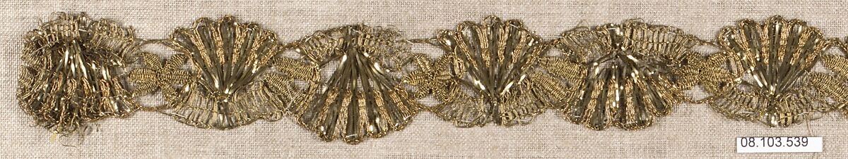 Galloon, Metal thread, French 