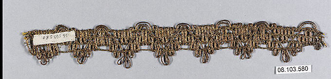 Galloon, Metal thread, Italian or French 