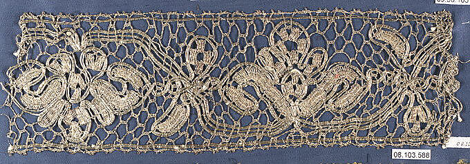 Piece, Bobbin lace, French 