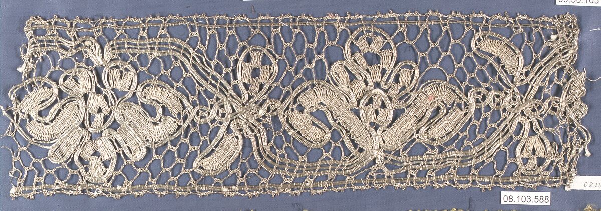 Piece, Bobbin lace, French
