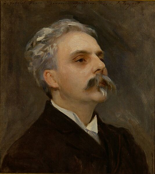 Gabriel Fauré, John Singer Sargent (American, Florence 1856–1925 London), Oil on canvas, American 