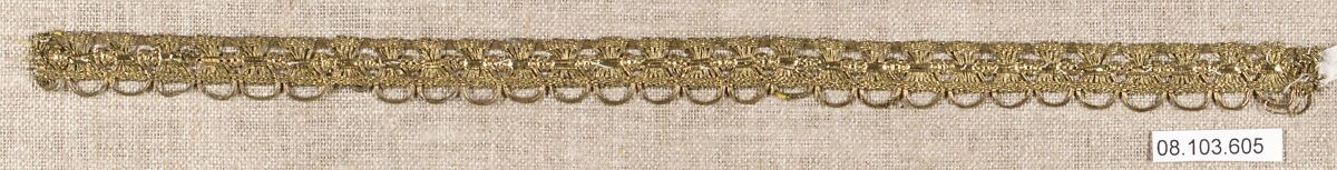 Galloon, Metal thread, French 