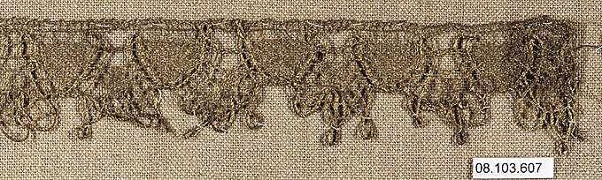 Piece, Bobbin lace, French 
