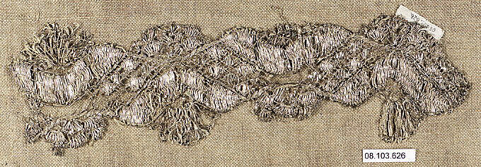 Piece, Bobbin lace, French 