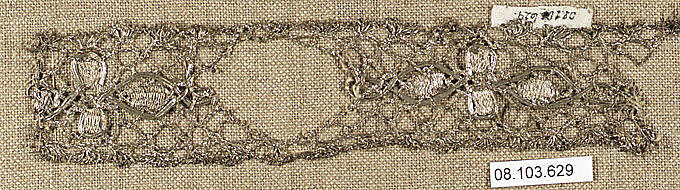 Piece, Bobbin lace, French 